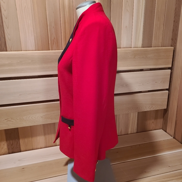 Military Style Jacket Kasper/ Sz 6 - Picture 4 of 14